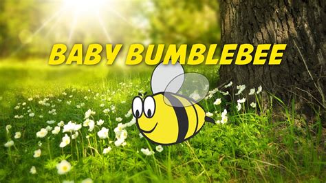 Baby Bumblebee Nursery Rhymes Karaoke Simple Lyrics Version Youtube