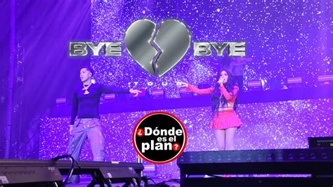 Kim Loaiza Y Jd Pantoja En El Palacio De Los Deportes Bye Bye Tour