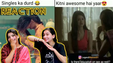 Yrr Ye Kitni Awesome Hai Reaction😍🤣 Funny Indian Memes New Video Acha Sorry Reaction Youtube