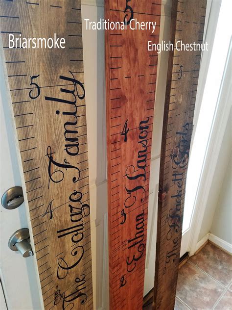 Wood Custom Height Chart Handmade | Etsy | Height chart, Wood height chart, Wood