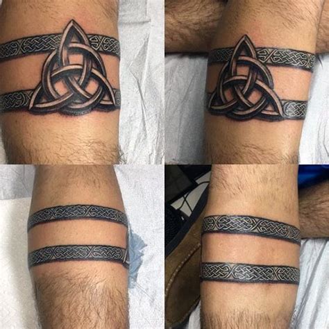 Trinity Celtic Knot Mens Armband Tattoos Celtic Band Tattoo Celtic