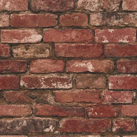 Fine Decor Rustic Brick Wallpaper From Wallpaper Co Online Uk