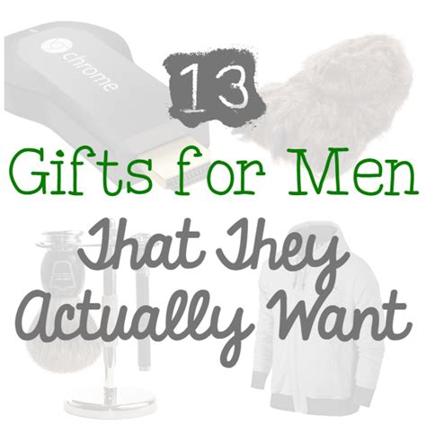 13 Gifts For Men That They Actually Want