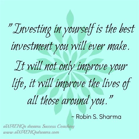 Quotes About Investing In Yourself Quotesgram