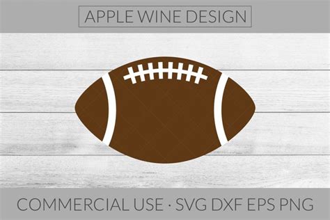 Football SVG DXF PNG EPS Cutting File (238131) | SVGs | Design Bundles