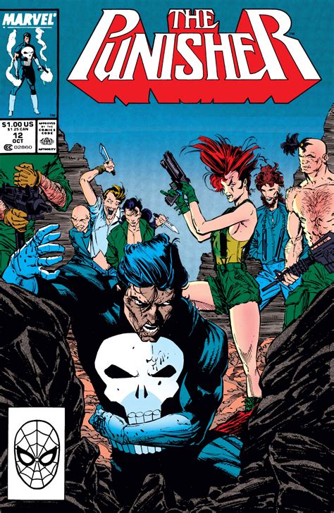 The Punisher 1987 12 Comic Issues Marvel