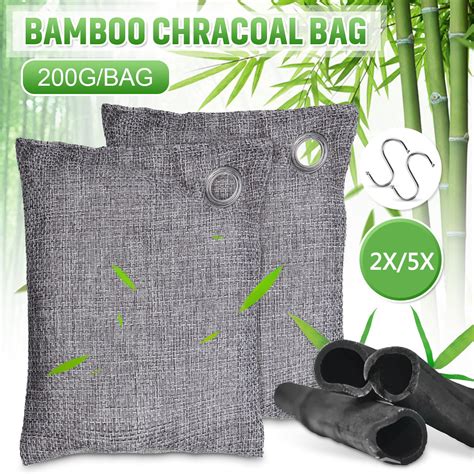25 Pack Nature Fresh Air Purifier Bags Activated Bamboo Charcoal Air