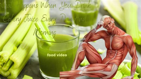 What Happens When You Drink Celery Juice Every Day And Morning YouTube