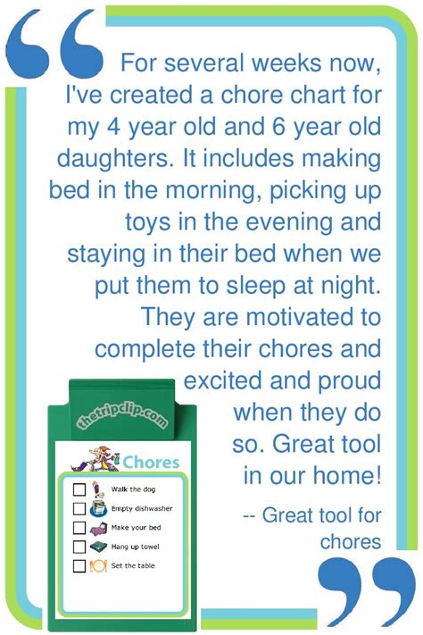 Chores By Age Picture Checklists The Trip Clip Chore Chart Chores