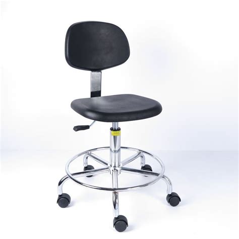 Molded Self Skinning High Density Pu Foam Ergonomic Lab Chairs With