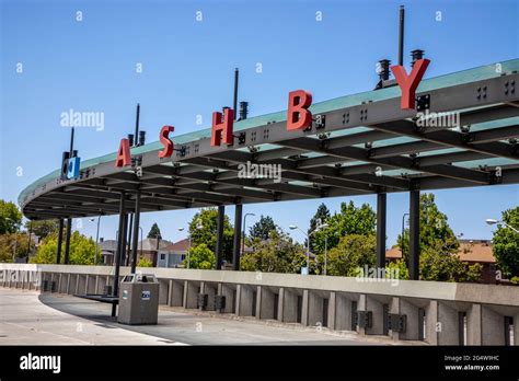 The Ashby Bart Station In Berkeleycalifornia Bart Stands For Bay Area Rapid Transit Stock