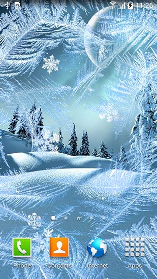 Winter Night By Blackbird Wallpapers Live Wallpaper For
