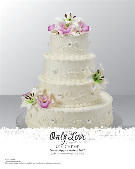Only Love Stacked Wedding Cake Tmoc Page Decopac