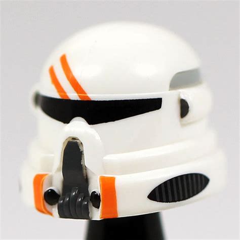 Clone Army Customs Airborne Orange Helmet