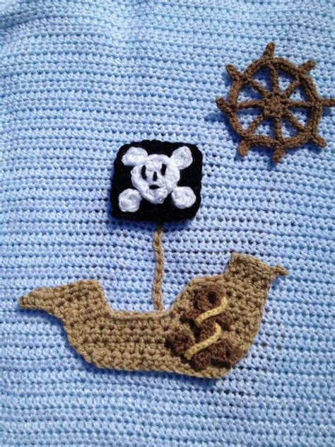 Crochet Pattern Arrr Its A Pirate Package Includes