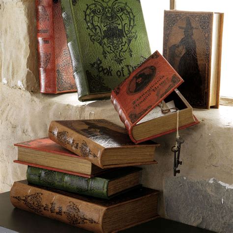 Vintage Halloween Book Boxes The Green Head