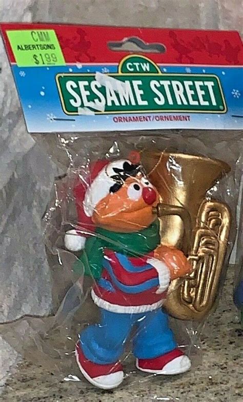 Vintage 1998 Kurt S Adler Sesame Street Christmas