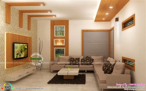 Living Bedroom Kitchen Interior Designs Kerala Home