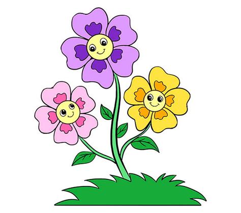 85 Gambar Bunga Versi Kartun Hd Gambar Pixabay