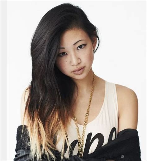 Asian women are always the best wearers of straight, healthy and thick hair. asian ombre hair 2015 | Hair dye tips, Dip dye hair, Black ...