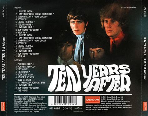 Ten Years After Ten Years After 1967 2cds Remastered Deluxe