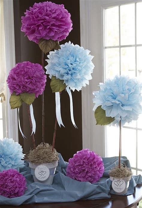See more ideas about flower template, paper flowers diy, paper flowers. Crepe Paper Decorations - 25 Colorful Ideas - Houz Buzz