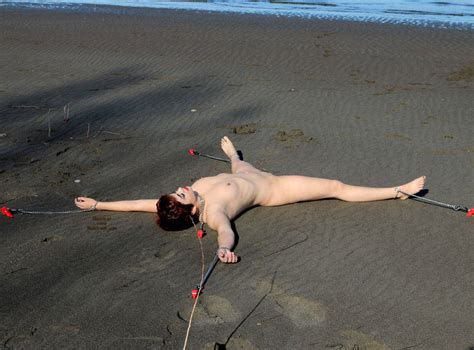 Nude Beach Male Bondage