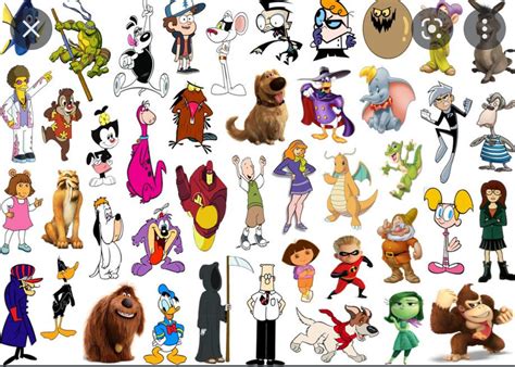 Click The D Cartoon Characters Examen The Letter D Fanpop