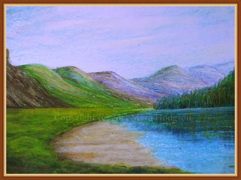 Painting The Landscape Experimenting With Pastels Again