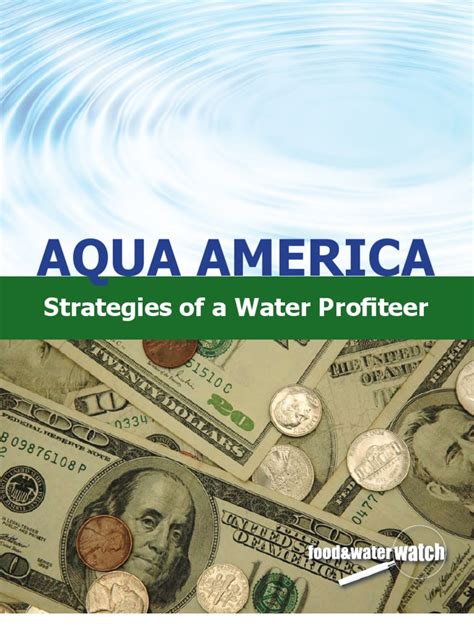 Aqua America Water Resources Fee