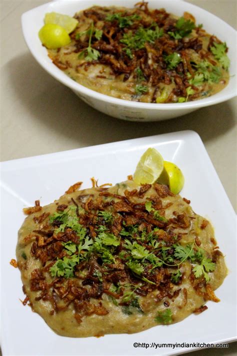Haleem Recipe Hyderabadi Mutton Haleem Recipe Yummy Indian Kitchen