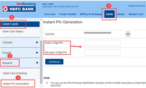 To create credit card atm pin, i needed to go to the hdfc atm. 2 Ways To Generate HDFC ATM PIN Online - BankingTricks