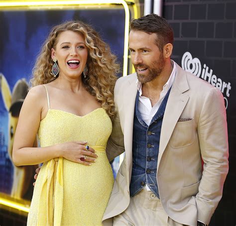 First Glimpse Of Blake Lively And Ryan Reynolds Third Child — Fennec