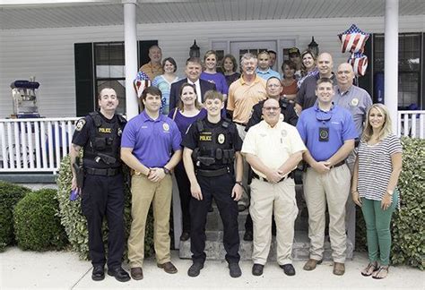 community shows support for area law enforcement officers local news