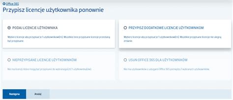 Przypisywanie I Usuwanie Licencji Użytkownikom Office 365 W Panelu Azpl Pomoc Azpl