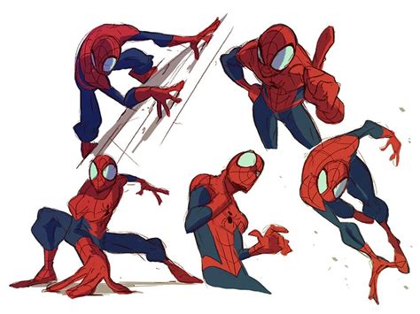 I Love The Energy Oml Spiderman Poses Spiderman Drawing Amazing