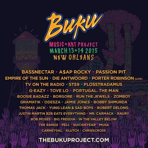 Festival: BUKU Music and Art Project - New Orleans, La. tickets and ...