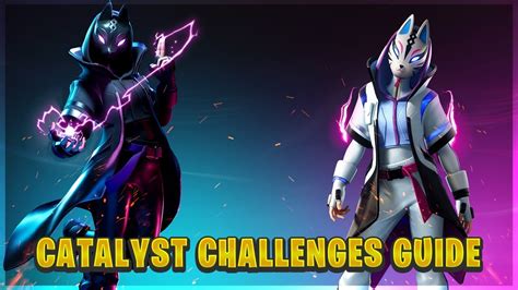 Fortnite Catalyst Challenges Guide Season X Youtube