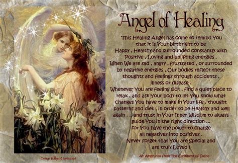 Angel Of Healing Healing Angels Angel Blessings Angel
