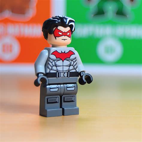 Custom Lego Minifigure Red Hood Inspired By Dc Batman Etsy