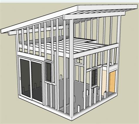 Shed Roof Cabin Plans Joy Studio Design Gallery Best Design