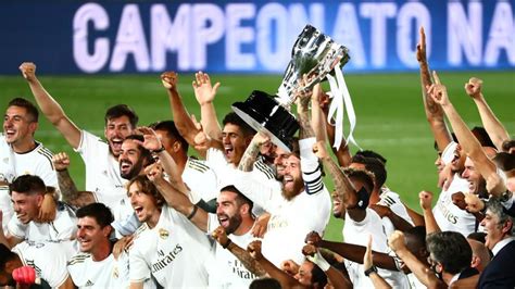 Real Madrid Seal 34th La Liga Title To Extend Record Football News
