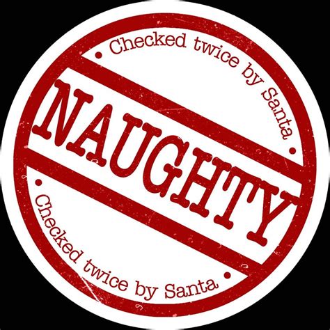 Naughty Or Nice List Stickers Santas Christmas Checklist Etsy