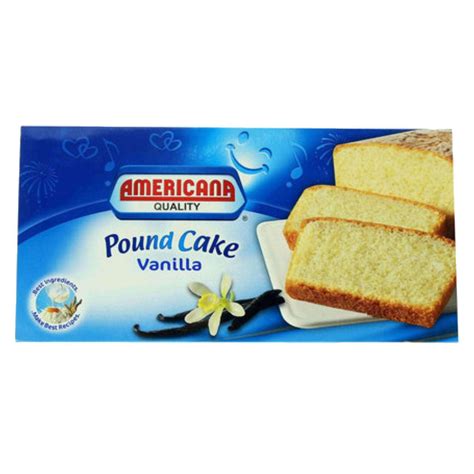 Buy Americana Vanilla Pound Cake 300g Online Shop Bakery On Carrefour Uae