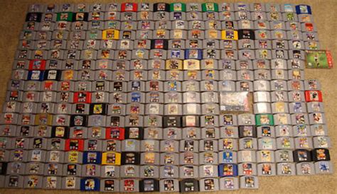 Rare Games Spotted A Complete N64 Collection Video Game
