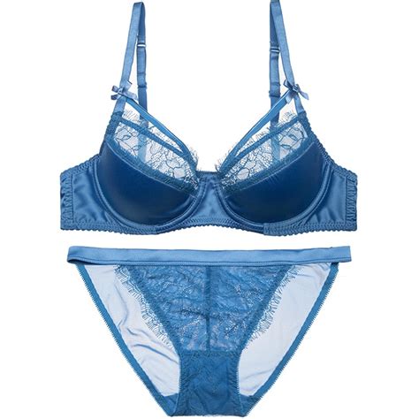Ningsige Sexy Lace Thin Cotton Cup Underwear Comfortable Bra Sets For Women In Bra And Brief Sets