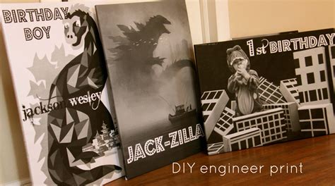 Fortunately, engineer prints, available at your local copy center or office supply store, finally make if you've ever purchased a posters or prints, you know they're not cheap. DIY engineer print, great B&W party decorator | Engineer prints, Sparkly party, Boy birthday