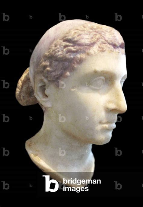 Image Of Egypt Marble Bust Of Cleopatra Vii R 51 30 Bce Altes