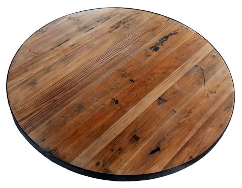 Reclaimed Round Wood Table Tops Restaurant And Cafe Supplies Online