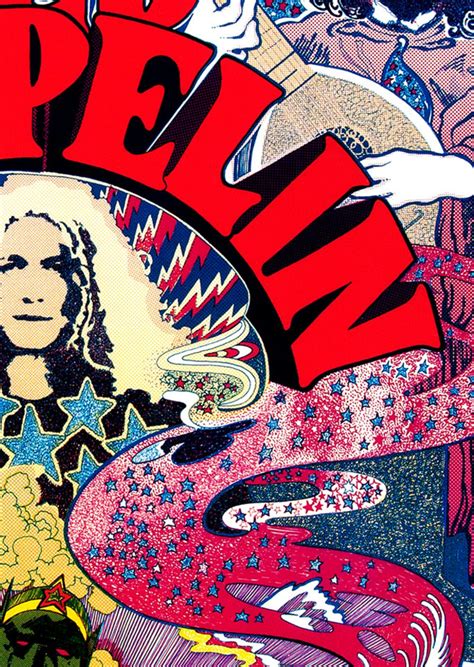 Led Zeppelin 1971 Concert Poster 11x17 Concert Etsy